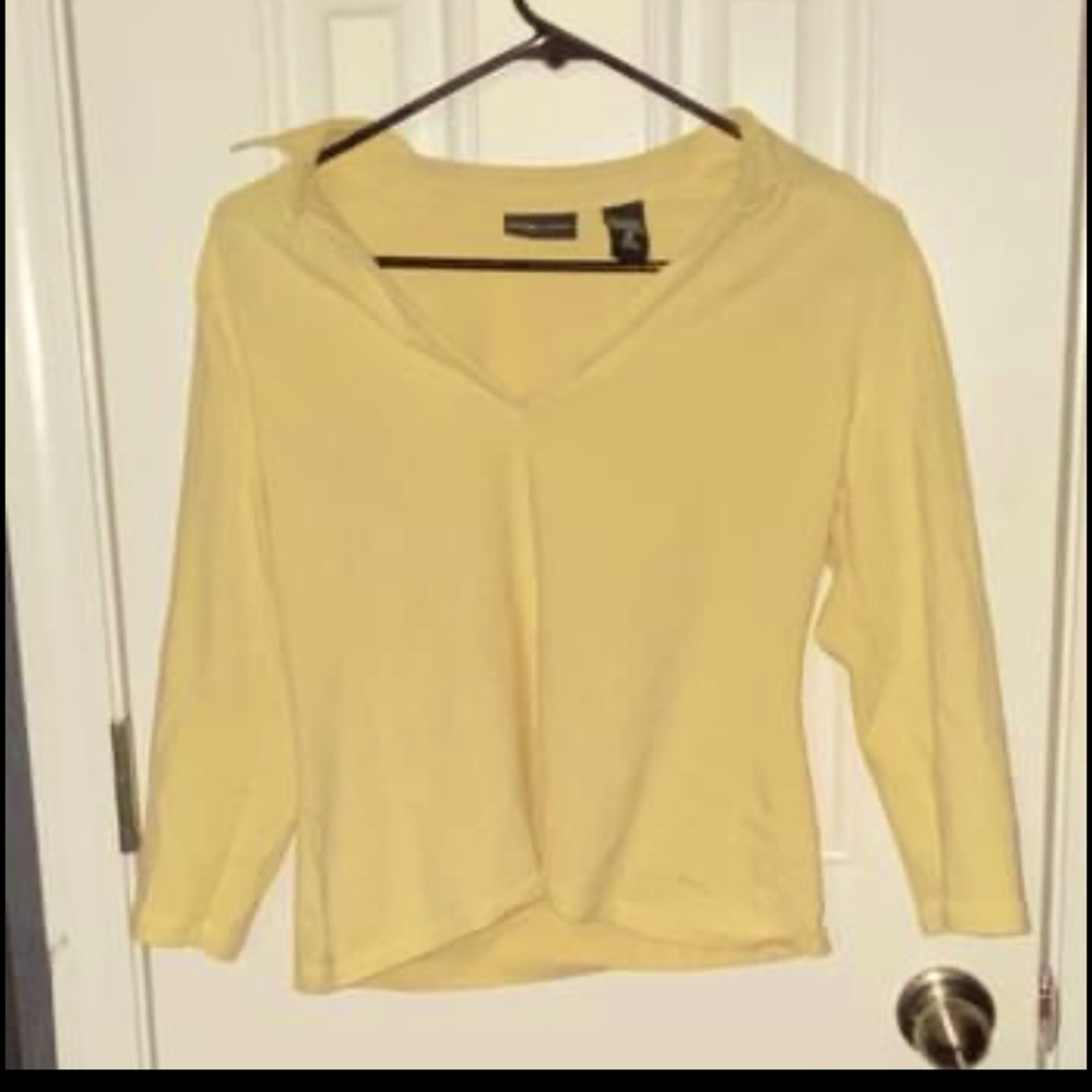 Women’s NYCO Yellow Top. Medium